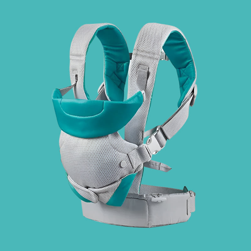 kangourou pour bébé gris