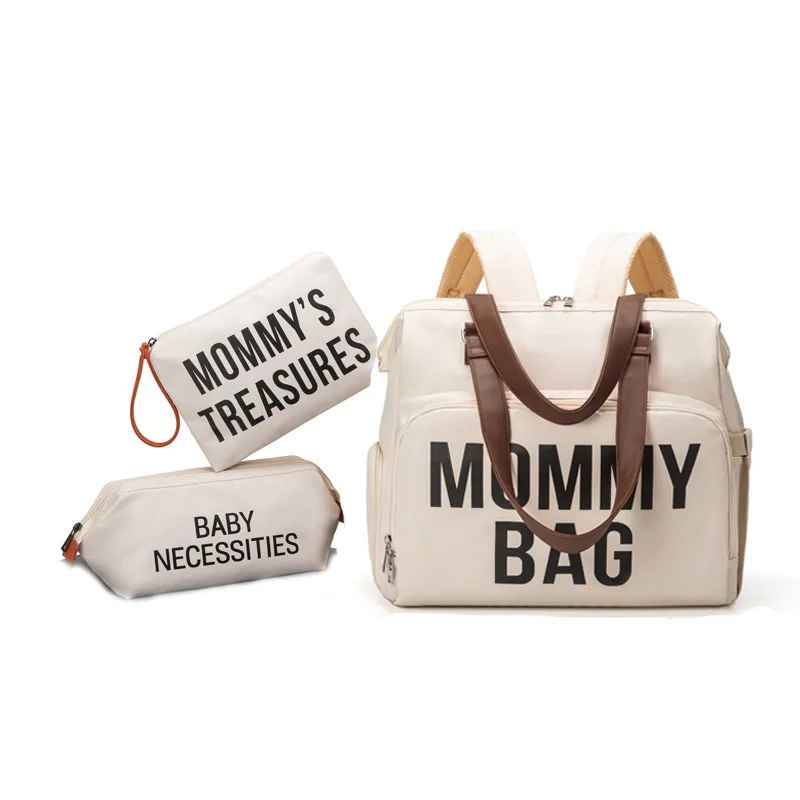 mommy bag beige