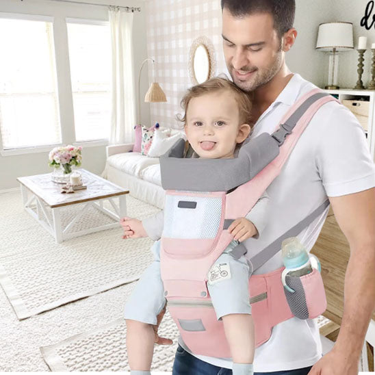porte bébé confortable pour balade pere fils