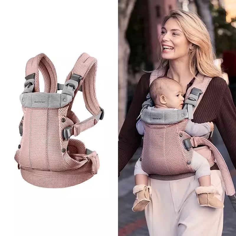 porte bebe multifoction rose