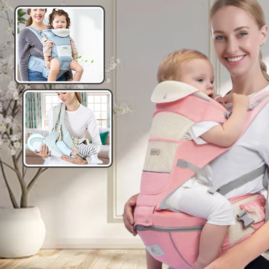 porte bébé multipositons