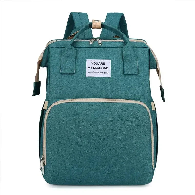 sac à langer coloris vert