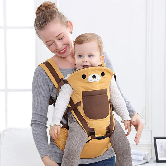 Kangourou pour bébé motif ours