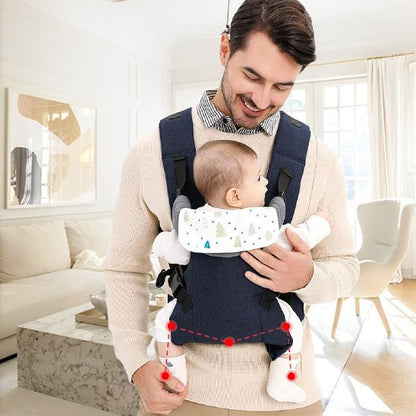 bebe assit position M dans porte bebe ergonomique