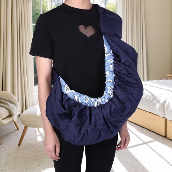 echarpe de portage respecte la morphologie de bebe