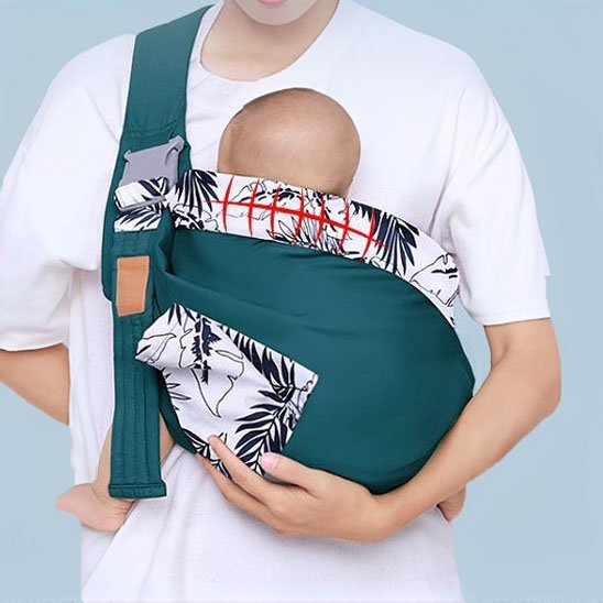écharpe de portage soutien dos et coup de bebe