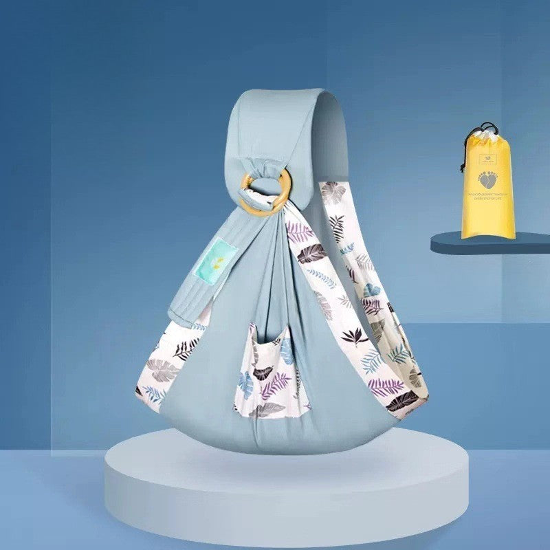 écharpe de portage variante bleu