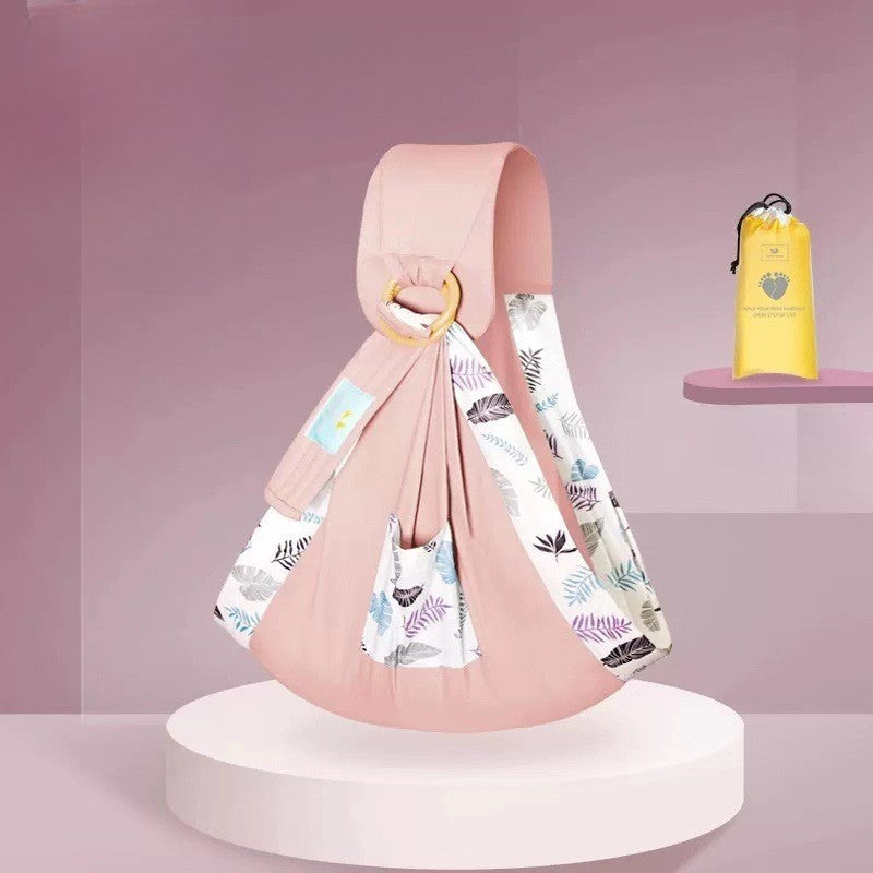 écharpe de portage variante rose