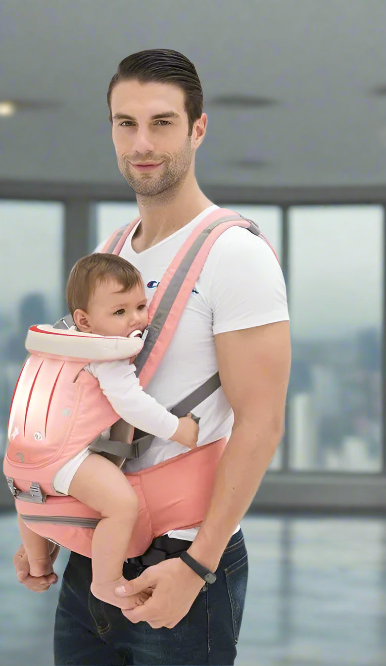 kangourou pour bébé avec protection nuque