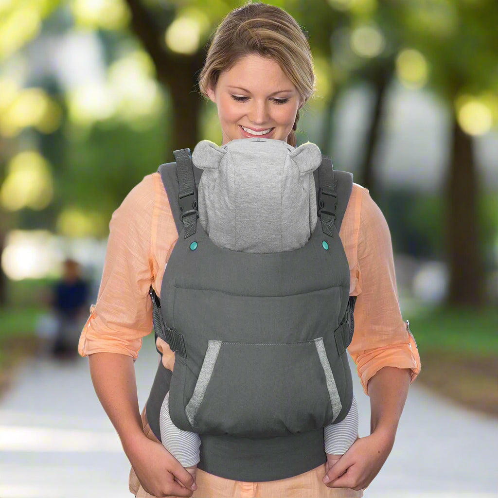 porte bebe avec capuche coupe vent