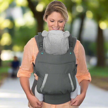 porte bebe avec capuche coupe vent