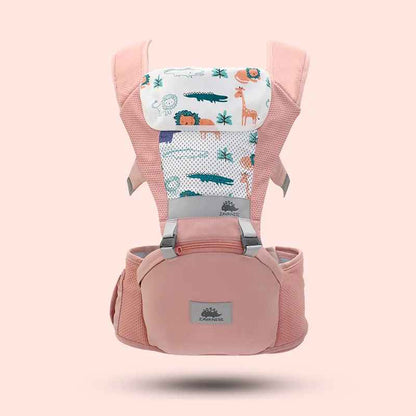 porte bébé physiologique rose