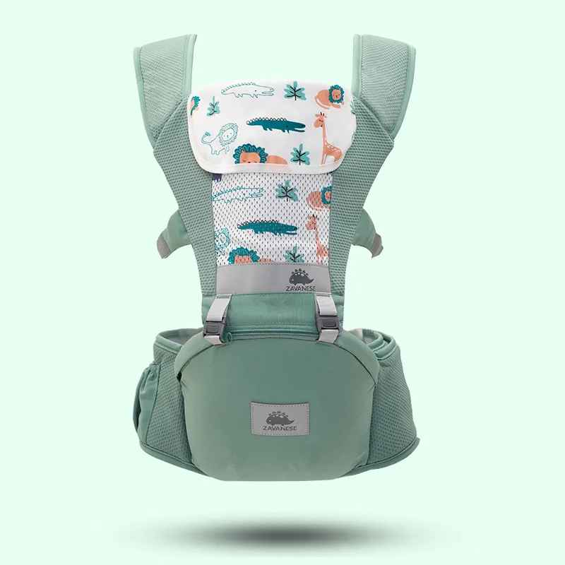 porte bébé physiologique vert