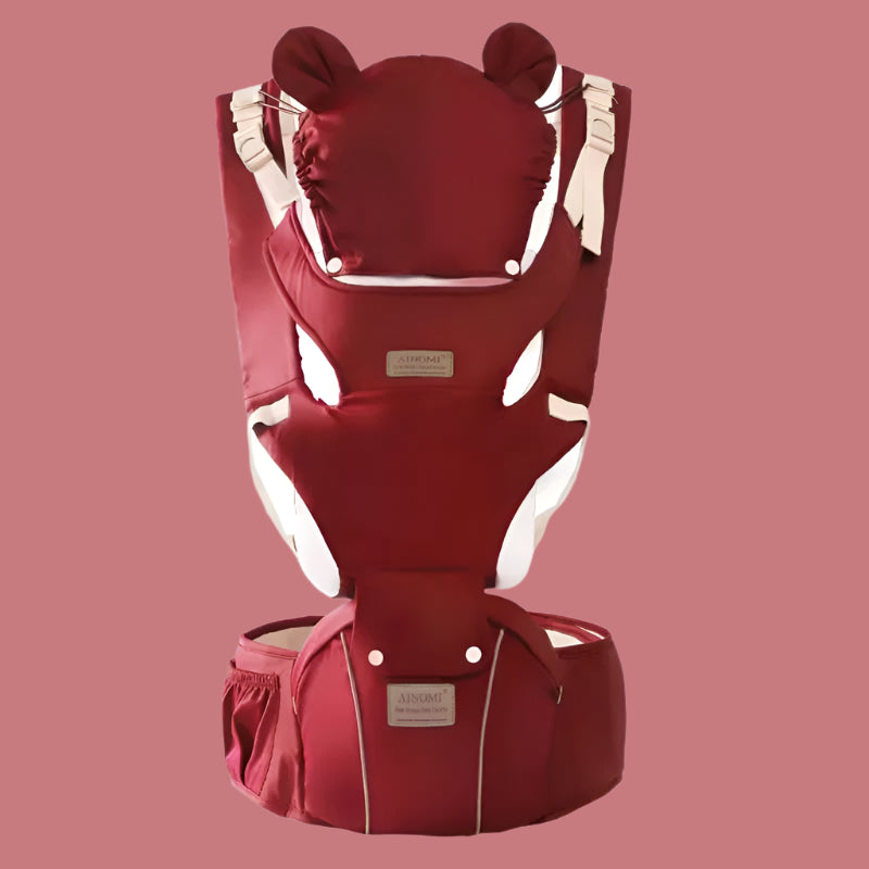porte bebe tedy rouge