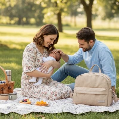 Sac a langer bebe transporter tous le nécessaire de bebe